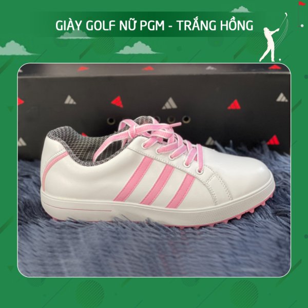 Giày golf nữ PGM223 - Trắng hồng