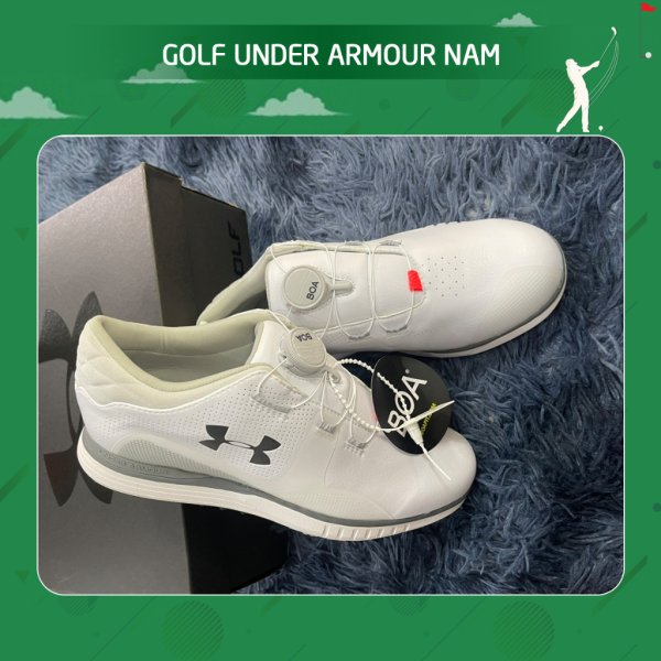 Giày golf UNDER ARMOUR trắng xám