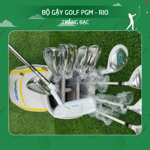 Túi & bộ gậy Golf PGM Full Set - RIO Graphite