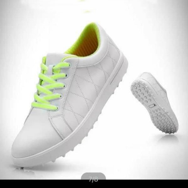 Giày golf nữ PGM - XZ033 trắng xanh