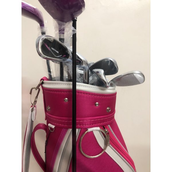 Túi & bộ gậy Golf Full set PGM - Tím, dành cho nữ
