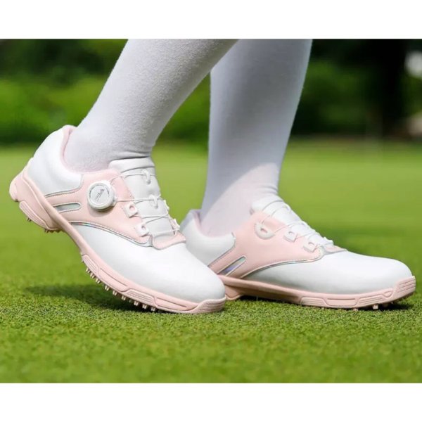 Giày Golf nữ PGM trắng hồng