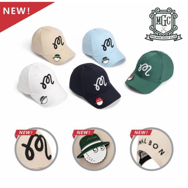 Mũ Golf Malbon - Mũ lưỡi trai