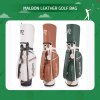 Túi gậy Golf Malbon - nhiều màu, da sần