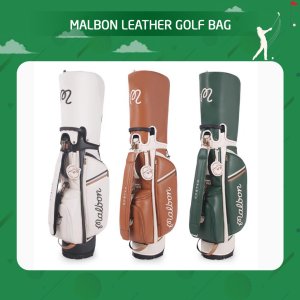 Túi gậy Golf Malbon - nhiều màu, da sần