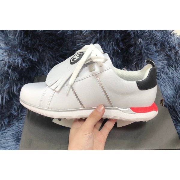 Giày golf UA trắng mix